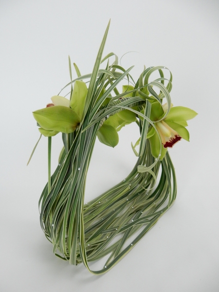 Grass and orchids Grass and orchids