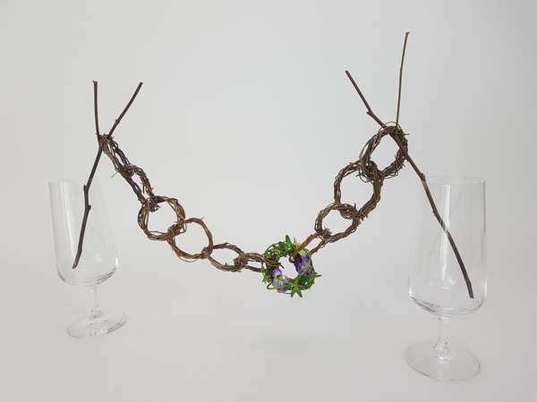 Link floral art design