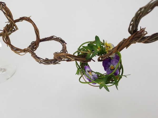 Wreath weaving. Wreath weaving.