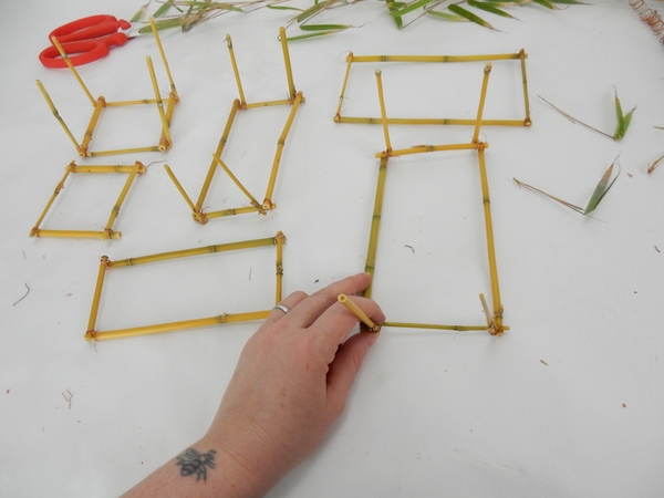 To connect the panels to form a cube add the remaining width lengths. To connect the panels to form a cube add the remaining width lengths.