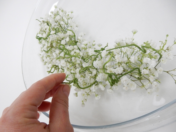 Add some clematis stems Add some clematis stems
