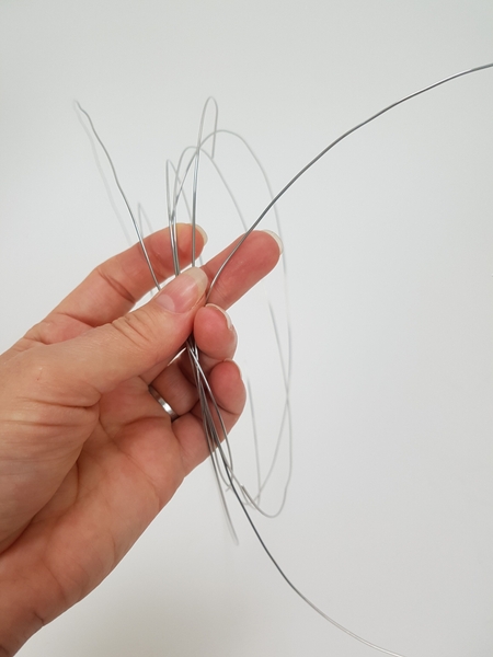 Cut a few sections of wire Cut a few sections of wire