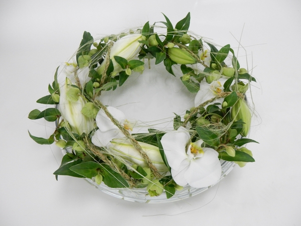 Around again floral art design Around again floral art design