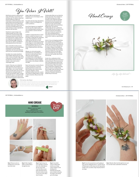 DIY Weddings magazine article