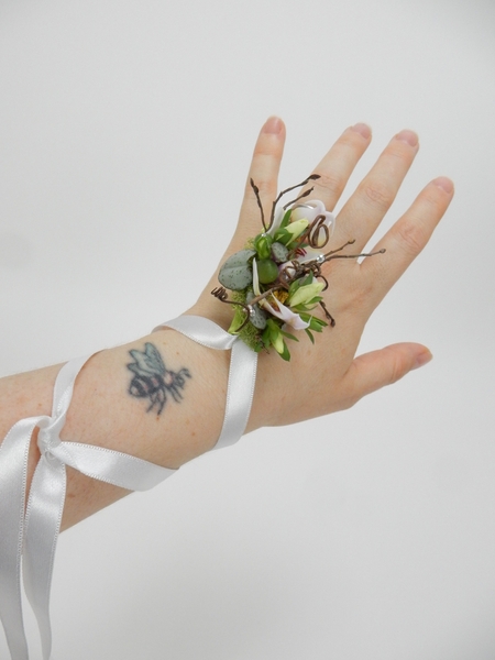Floral hand jewelry Floral hand jewelry