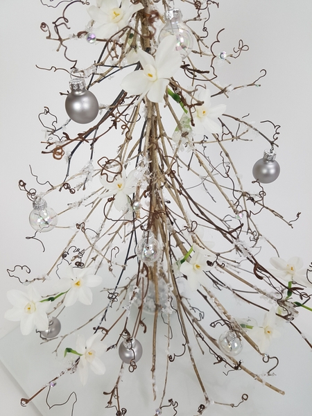 Twig and baubles floral design Twig and baubles floral design