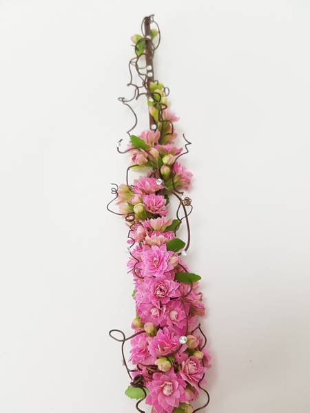 Pink Kalanchoe flower wand Pink Kalanchoe flower wand