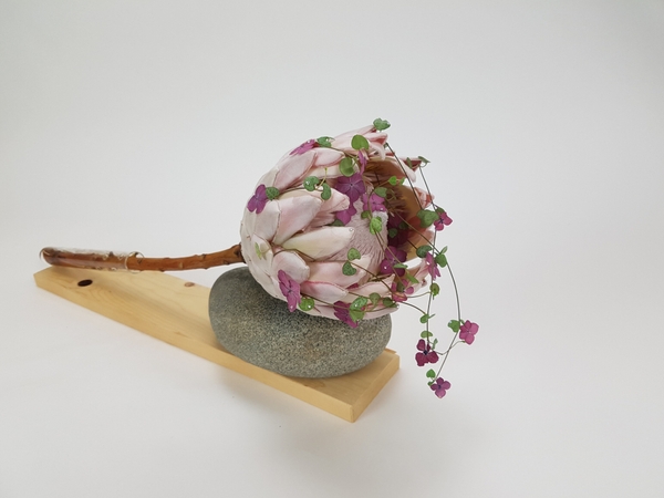 Rock, don't roll floral art design Rock, don't roll floral art design