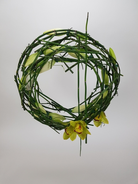 Equisetum wreath Equisetum wreath