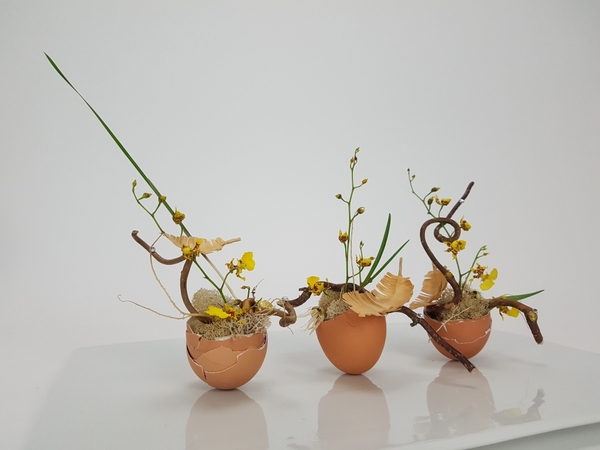 Easter egg floral design Easter egg floral design
