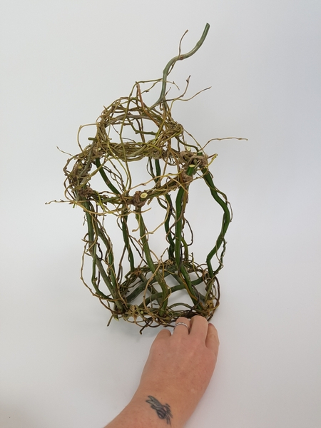 Wiggle the stems to make sure it is secure. Wiggle the stems to make sure it is secure.