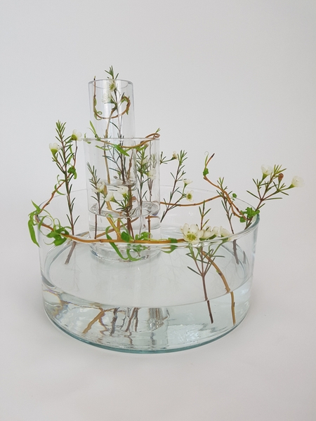 Follow the line floral art design Follow the line floral art design