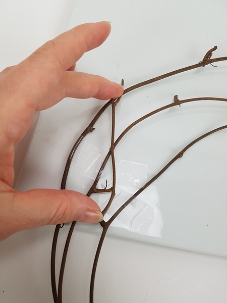 Glue in connecting pieces Glue in connecting pieces