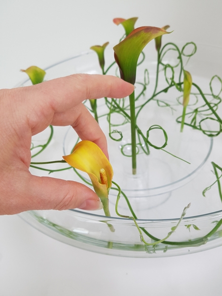 Or simply nestle the flower stems between the vine to stay in place Or simply nestle the flower stems between the vine to stay in place