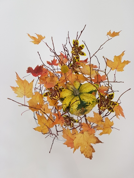 Halloween floral design Halloween floral design