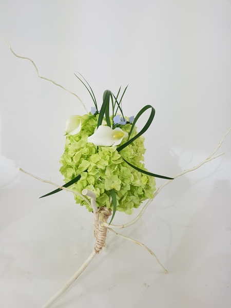 Handcrafted floral design armature. Handcrafted floral design armature.