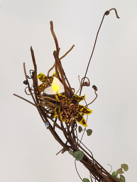 Floral chandelier Floral chandelier
