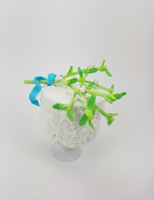 Mistletoe Christmas Cake