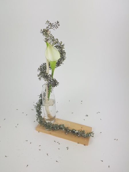One New Year’s Wish floral art design One New Year’s Wish floral art design