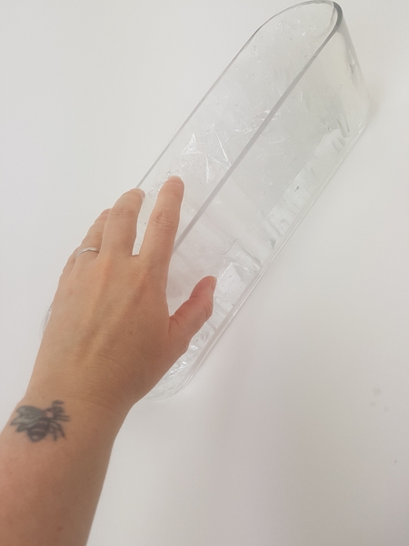 This creates a cracked ice look This creates a cracked ice look