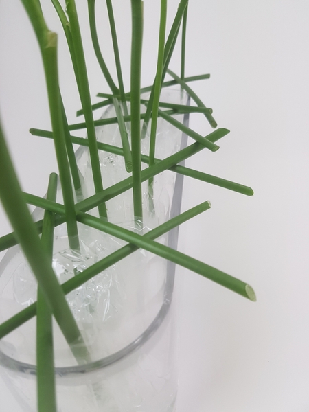 Upright flower arrangement. Upright flower arrangement.