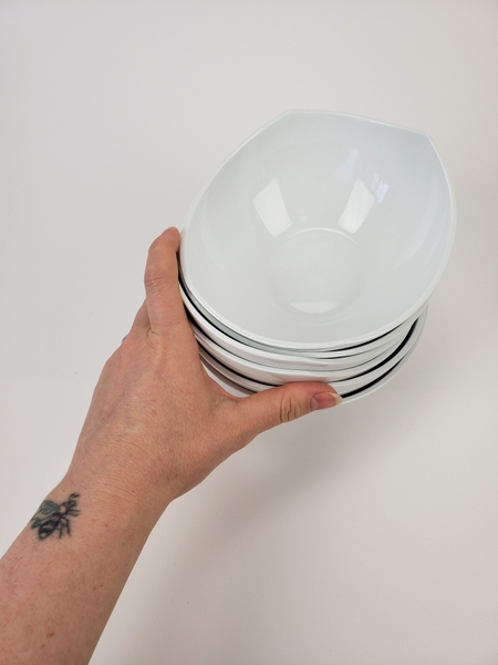 For my design I am using a stack of six bowls For my design I am using a stack of six bowls