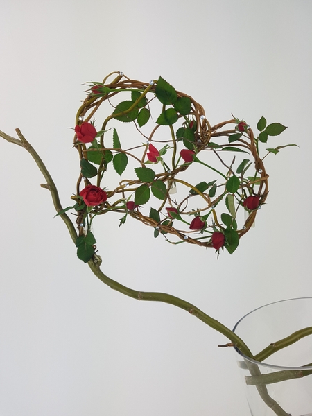 Valentines floral design Valentines floral design