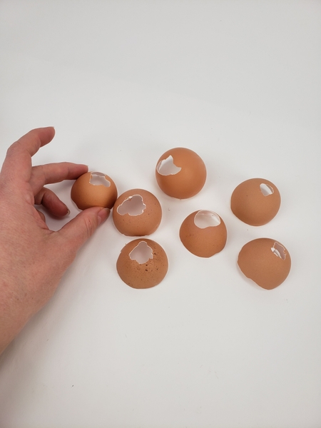For the shell stack make holes at slight different angles For the shell stack make holes at slight different angles