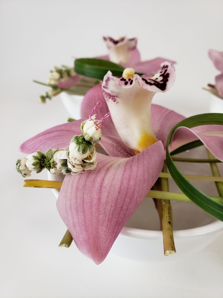 A spring arrangement with blossoms A spring arrangement with blossoms