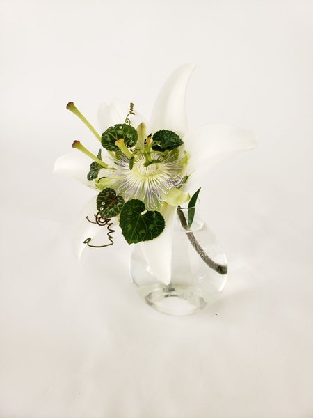 Contemporary flower arrangement