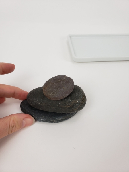 Once the rocks are covered in grass it is a little bit more difficult to stack so make sure the rocks are perfect to start with. Once the rocks are covered in grass it is a little bit more difficult to stack so make sure the rocks are perfect to start with.