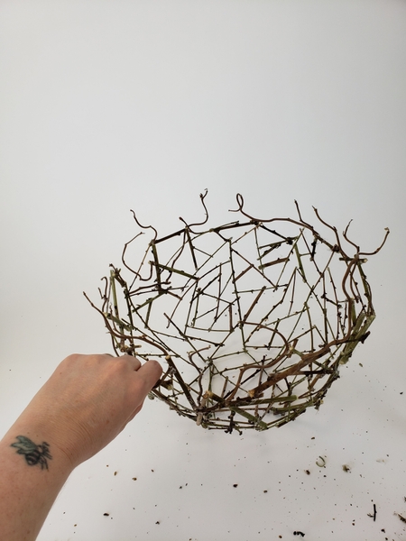 And for my design I added some curly twigs And for my design I added some curly twigs
