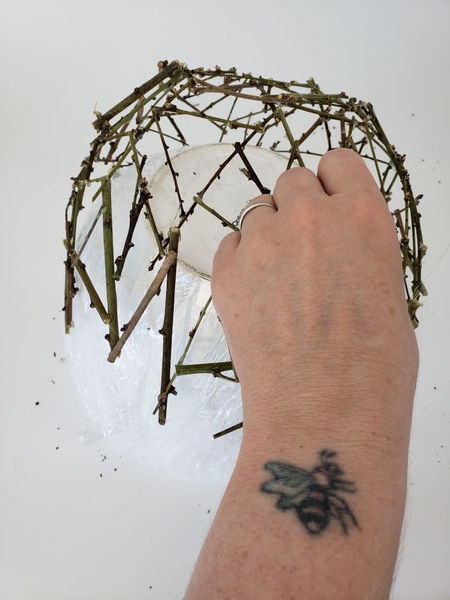 Once covered carefully lift the armature from the bowl Once covered carefully lift the armature from the bowl