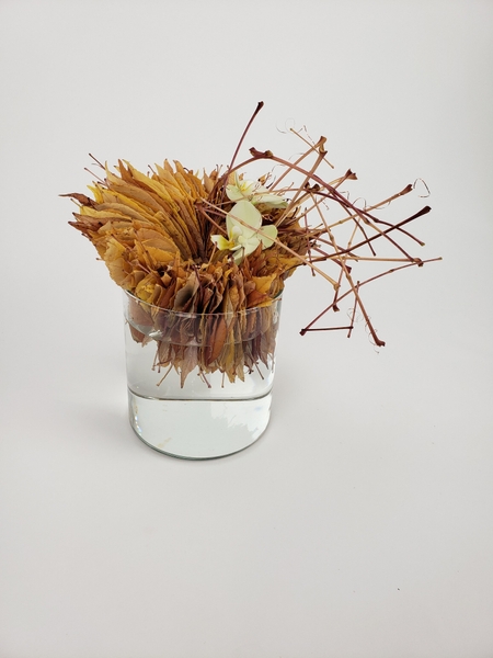 With a thankful twist in the middle floral art design With a thankful twist in the middle floral art design