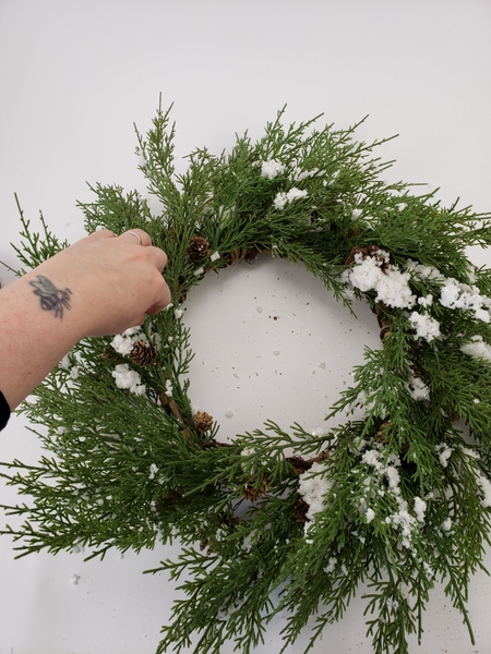 My quality wreath from Gardenworks My quality wreath from Gardenworks