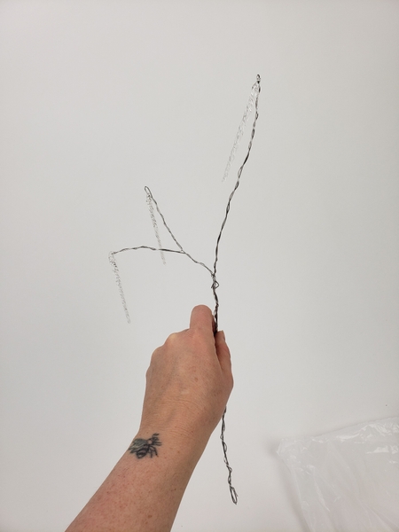 My wire icicle stem ready to design with My wire icicle stem ready to design with
