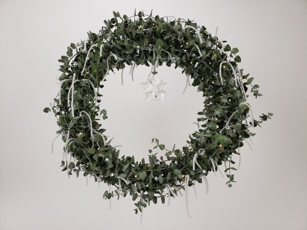 A Happy, Merry, Jolly (easy as that!) Eucalyptus wreath Christmas floral art design by Christine de Beer A Happy, Merry, Jolly (easy as that!) Eucalyptus wreath Christmas floral art design by Christine de Beer