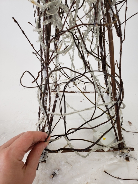 Add sturdier twigs to the bottom of the tree Add sturdier twigs to the bottom of the tree
