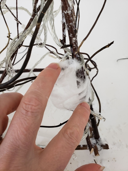 For my heavier snow fall at the bottom of the tree I combined two Tutorials For my heavier snow fall at the bottom of the tree I combined two Tutorials