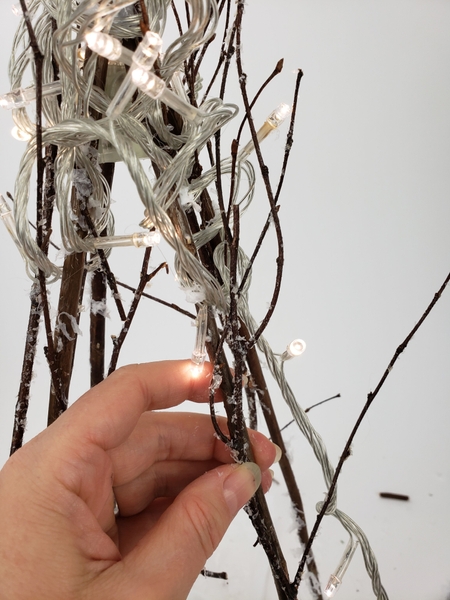 Glue in a twig Glue in a twig