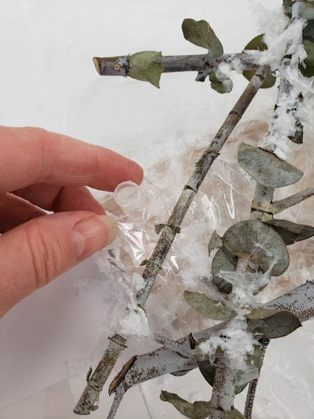 Glue in drinking straw water tubes Glue in drinking straw water tubes