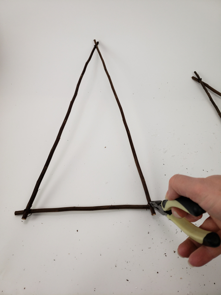Measure out the base so that the shape is higher than it is wide