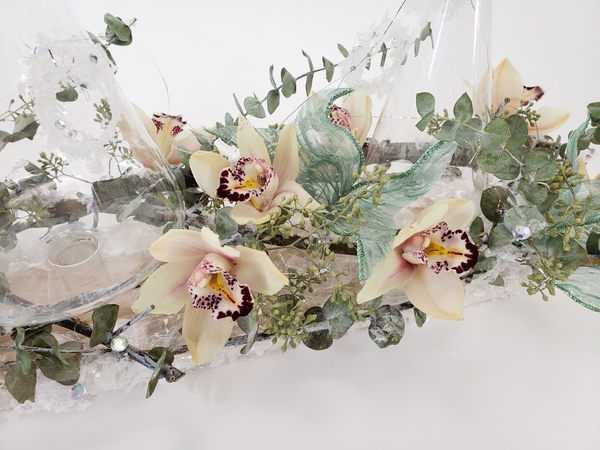 Winter inspired flower arrangement Winter inspired flower arrangement