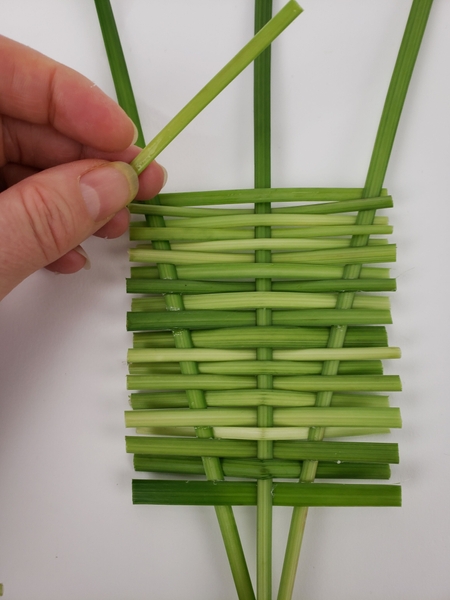 It gets easier to keep the grass in place. It gets easier to keep the grass in place.
