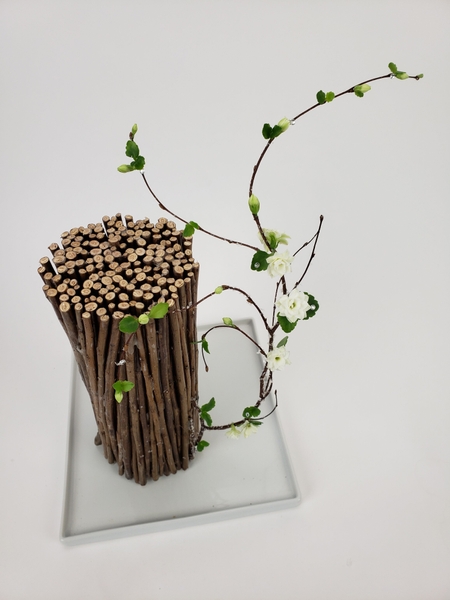 No waste and no plastic floral styling for flower arrangers No waste and no plastic floral styling for flower arrangers