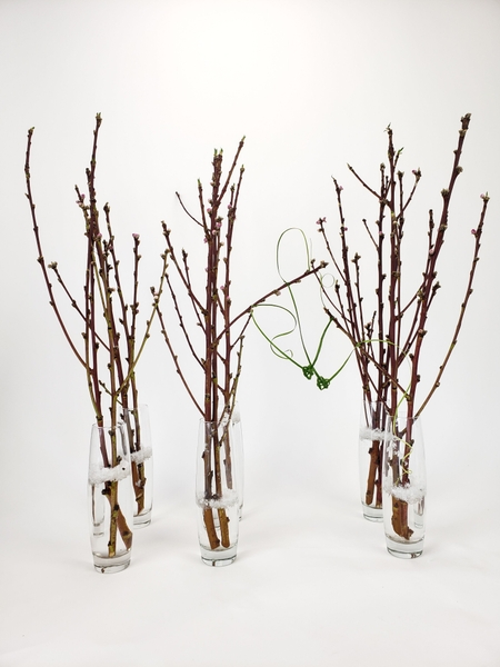 Parallel Hang Ups flower arrangement by Christine de Beer Parallel Hang Ups flower arrangement by Christine de Beer