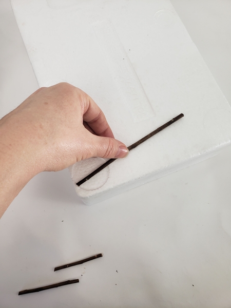 Use a box as a template for your design size Use a box as a template for your design size
