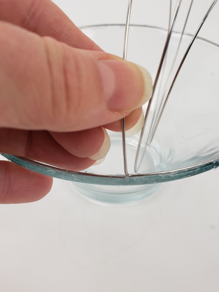 Bend the left over wire up Bend the left over wire up