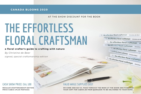 Book discount to use at Canada Blooms Flower Show 2020. Book discount to use at Canada Blooms Flower Show 2020.