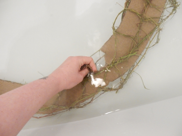 Until the cardboard is all soggy Until the cardboard is all soggy